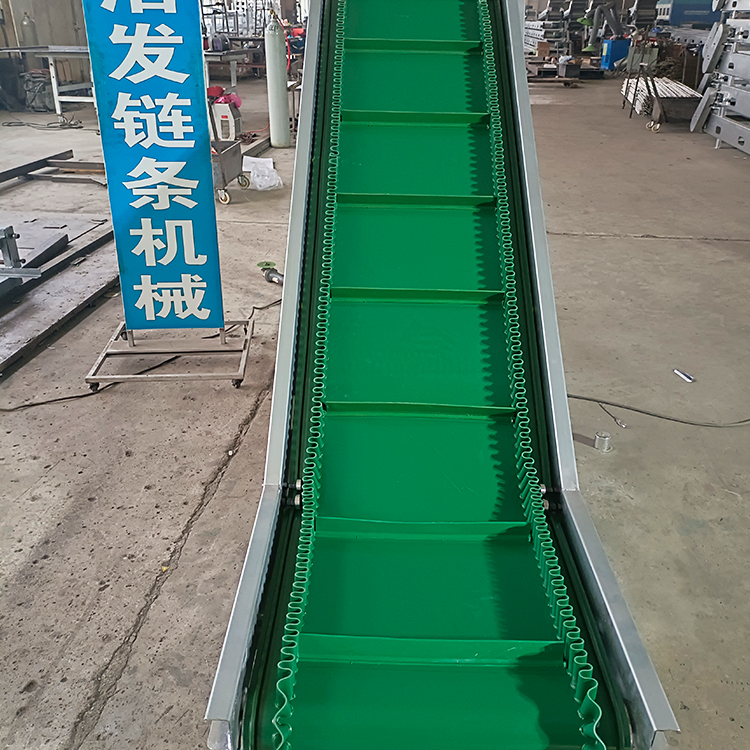 皮带输送机 斜坡皮带输送机