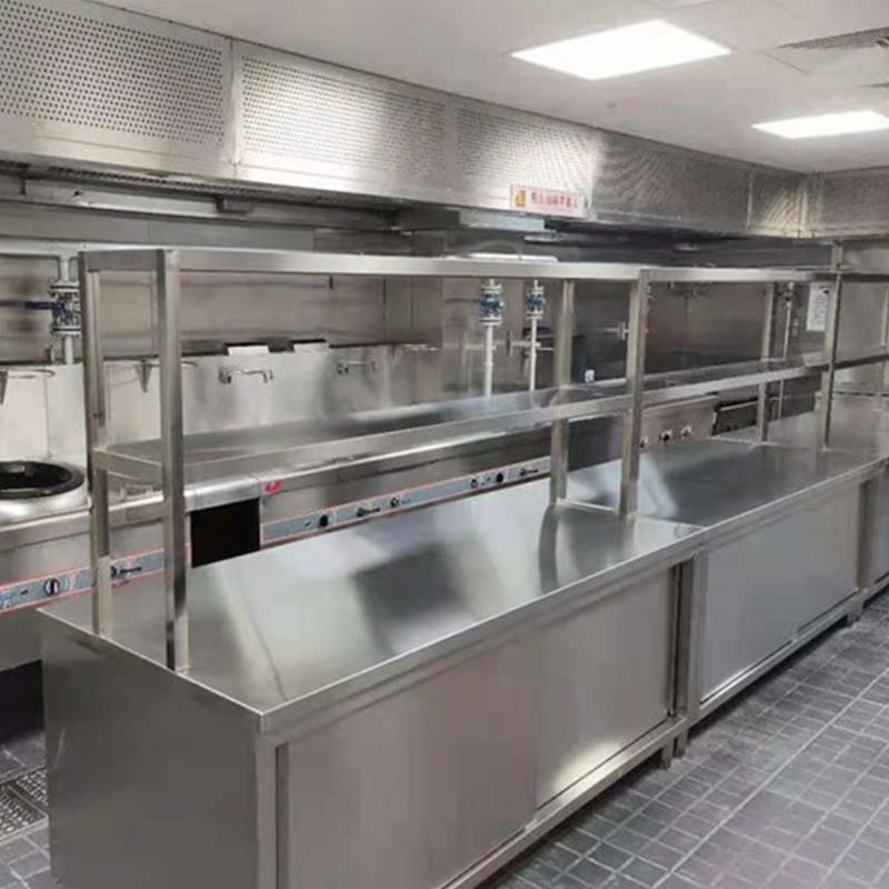 学校食堂工厂饭店酒店商用厨房整体设计 全套厨具设备安装