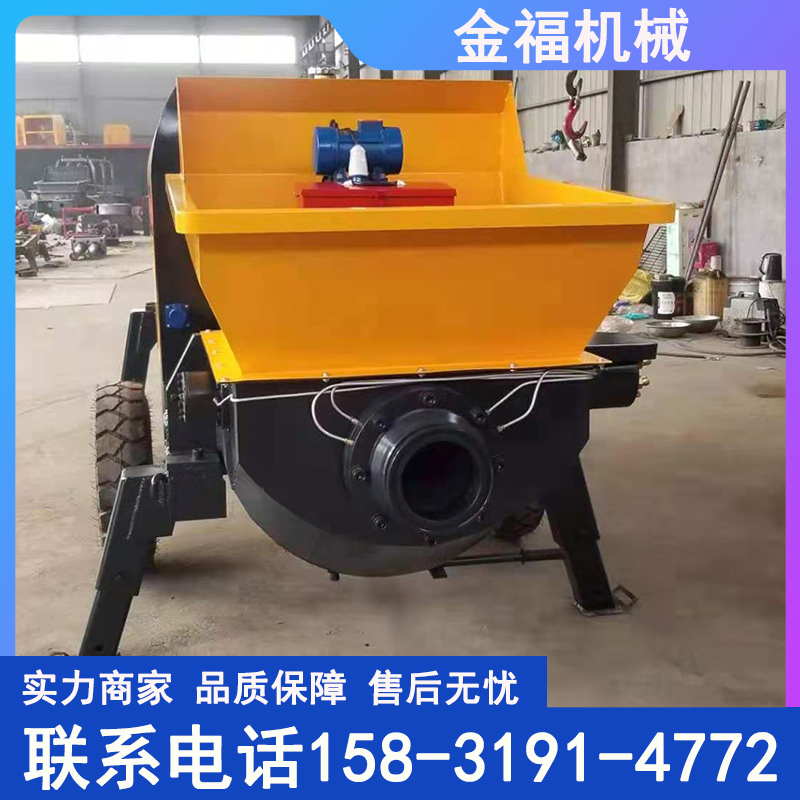 小型二手二次构造柱泵室内 细石混凝土输送泵 50型40型