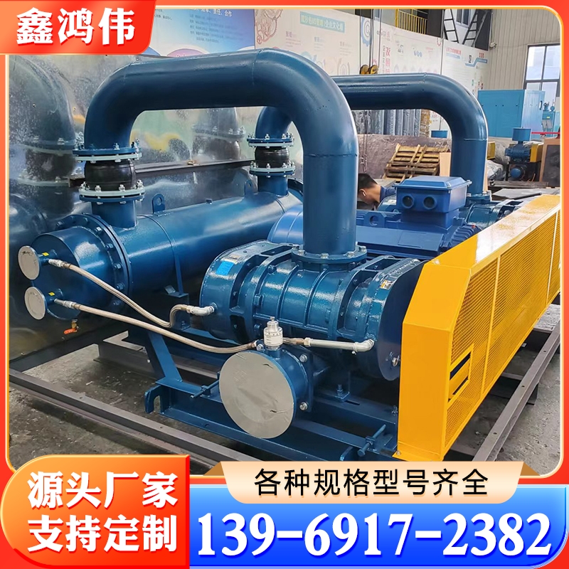 罗茨风机 双级串联高压风机 水冷高压罗茨风机 高压罗茨真空泵定制维修