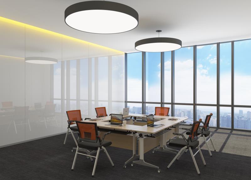 电动升降会议桌 电脑办公桌 鸿泰名办公家具生产批发