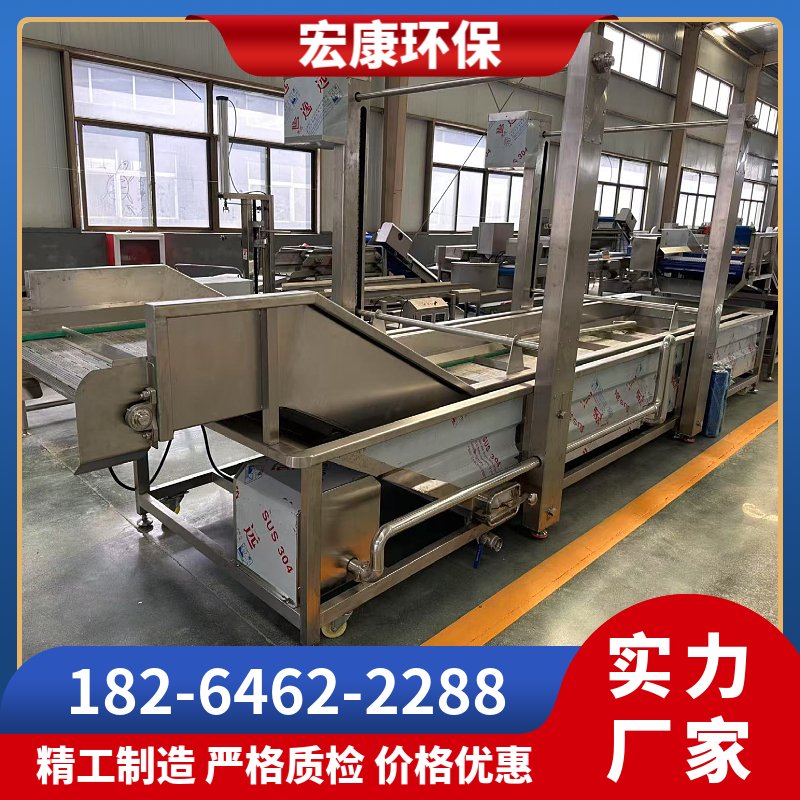 果蔬气泡清洗机 全自动冲浪式清洗设备 西红柿大型清洗器 不伤果肉