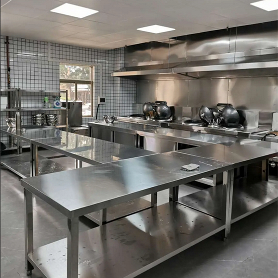 商用中央厨房 学校餐厅酒店用环保厨房设备餐饮设备