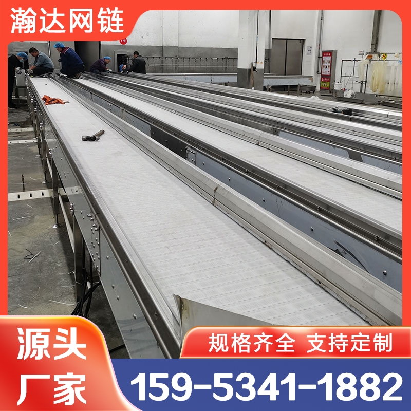 食品级塑料链板输送机