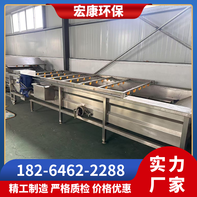 大型蔬菜清洗机 多功能果蔬喷淋式洗菜机 全自动不锈钢气泡清洗机