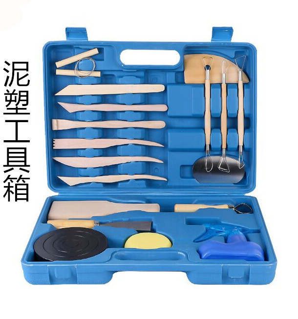 陶艺工具 美术教学器材 泥塑篆雕 创作适用泥工工具