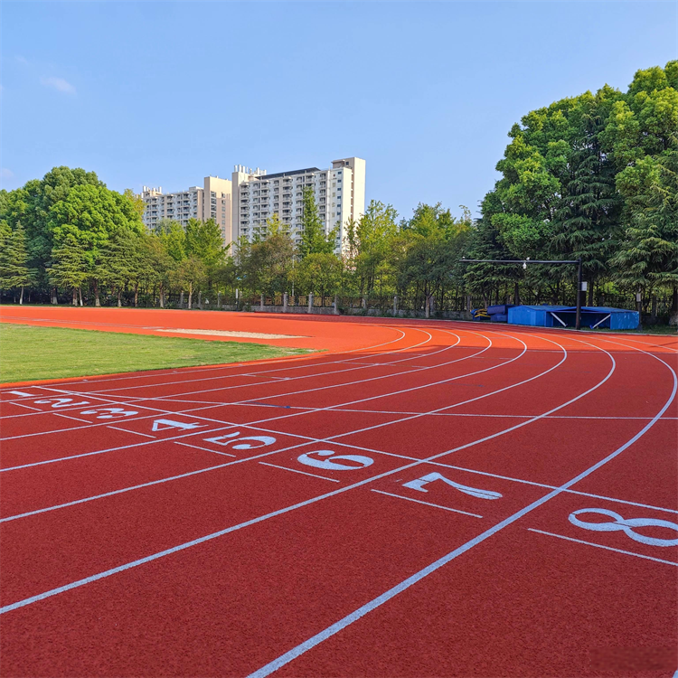 学校 小区 塑胶跑道铺设 承接全国塑胶场地 篮球场